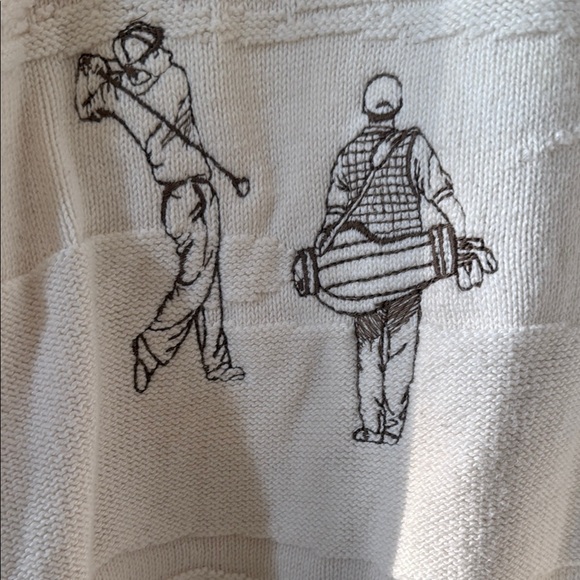 V-Neck Sweater - Cream - Picture 2 of 4